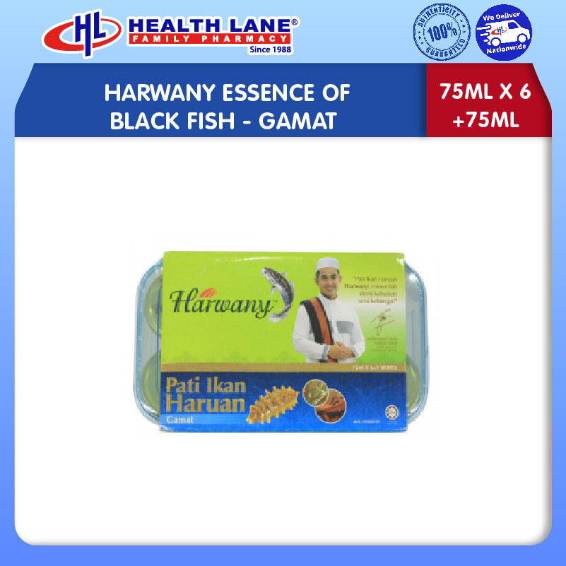 HARWANY ESSENCE OF BLACK FISH- GAMAT (75MLX6+75ML)